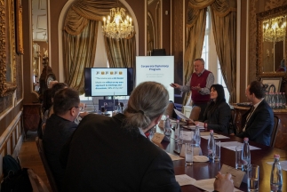 Hadijáték szimuláció és tárgyalási technika tréning a Corporate Diplomacy Program márciusi képzésén